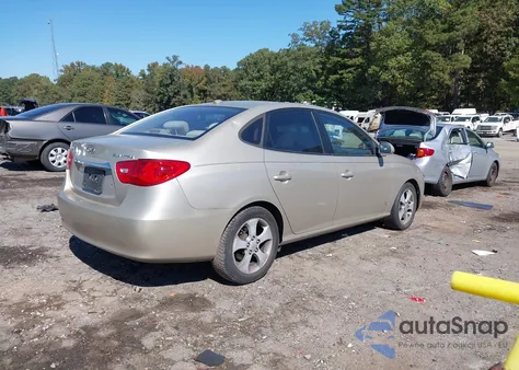2008 Hyundai Elantra Gls/Se from USA, damaged, VIN KMHDU46DX8U480037